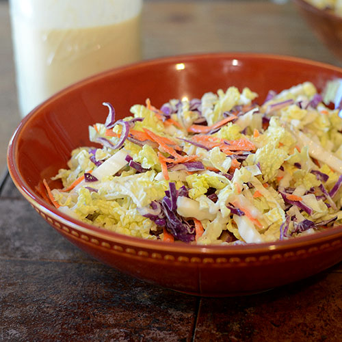 Cole Slaw low fat Feed Your Soul Too
