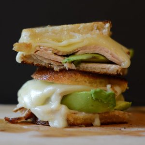 Grilled Turkey Havarti Cheese Sandwich from Feed Your Soul Too #sandwich #grilledcheese