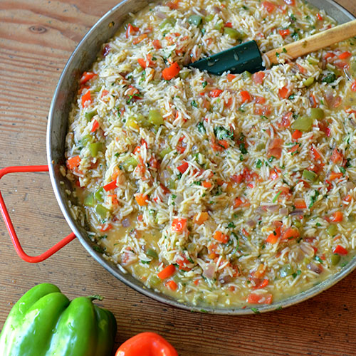 Green Enchilada Rice Feed Your Soul Too