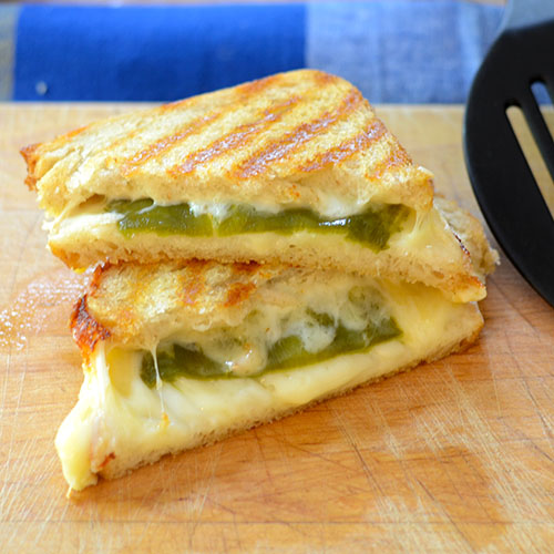 Hatch Chile Grilled Cheese Feed Your Soul Too