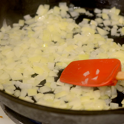 Onions in Skillet