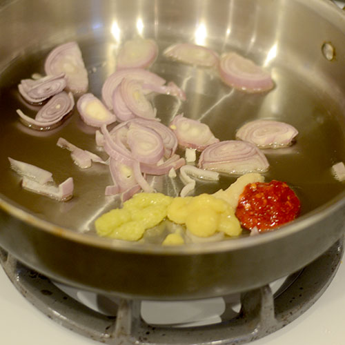 Shallots and Stir-in-Paste