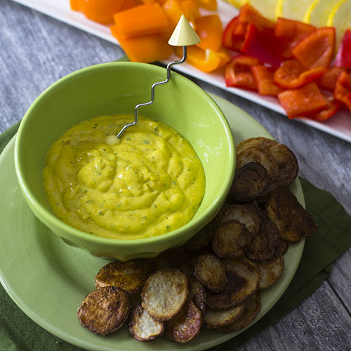 Yellow Curry Yogurt Dip Feed Your Soul Too