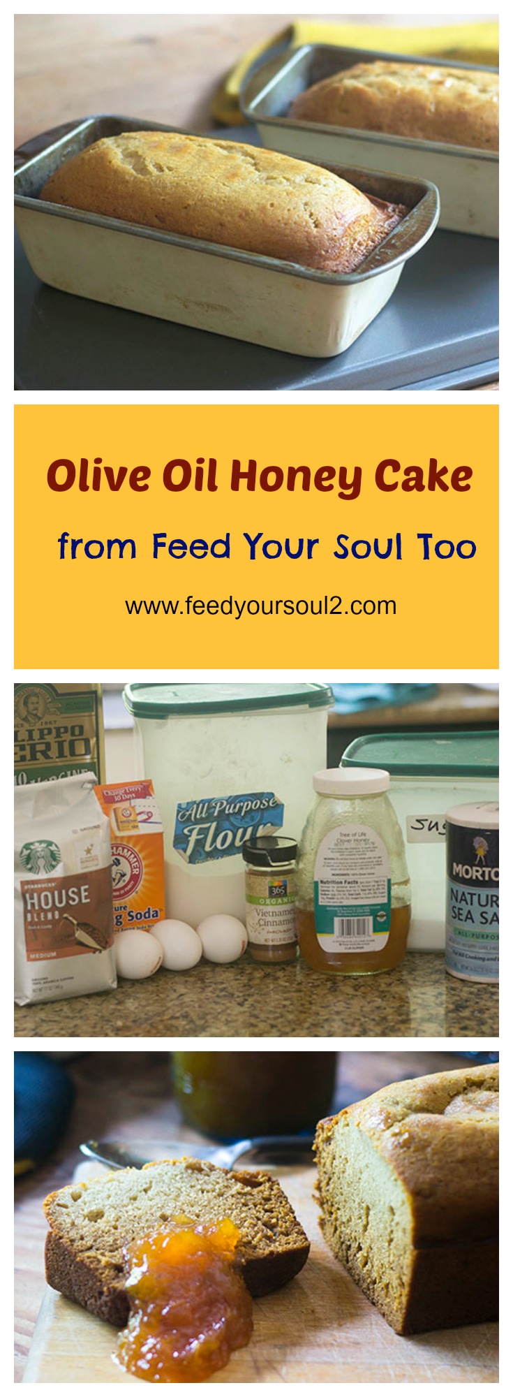 Olive Oil Honey Cake Feed Your Soul Too