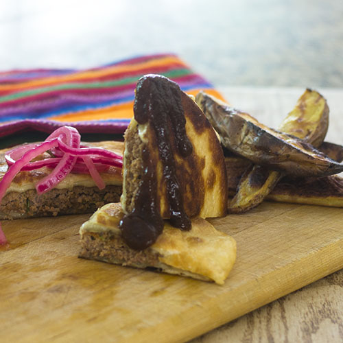 Turkey Burger Cheese Quesadillas Feed Your Soul Too