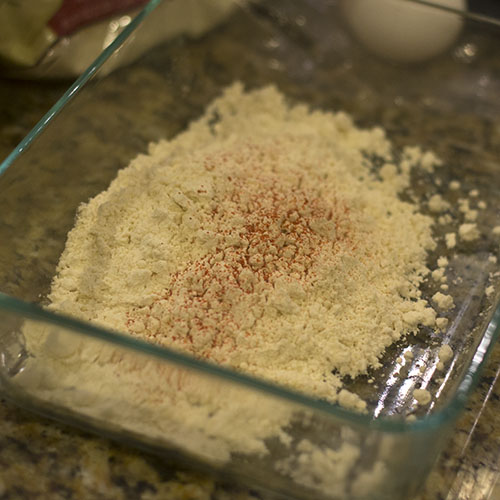 Spice Added to Flour