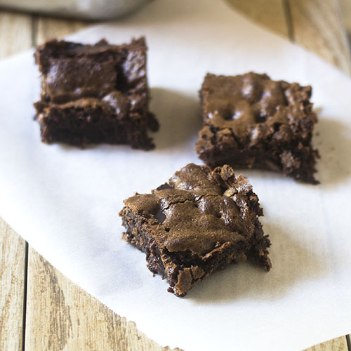 Gluten Free Fudgy Brownies from Feed Your Soul Too