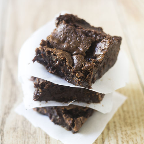Gluten Free Fudgy Brownies from Feed Your Soul Too