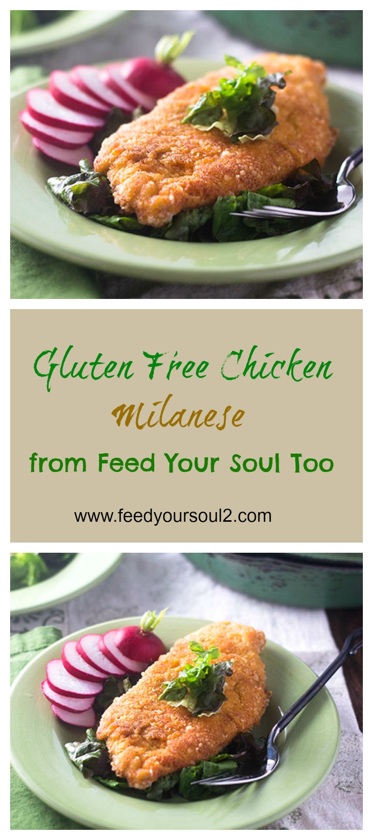 Gluten Free Chicken Milanese #glutenfree #Italianfood #chicken | feedyoursoul2.com
