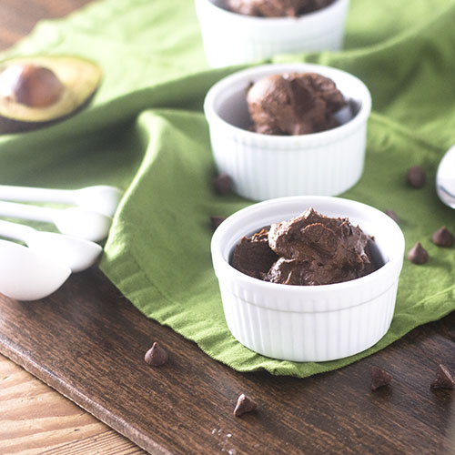 Vegan Chocolate Avocado Mousse from Feed Your Soul Too