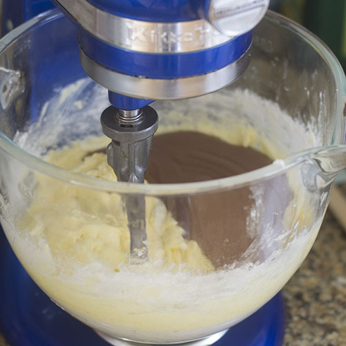Chocolate Added to Batter