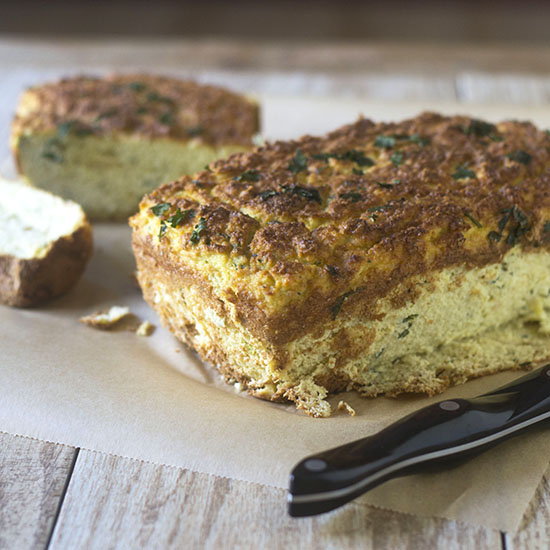 GF Cauliflower Cheese Bread Feed Your Soul Too