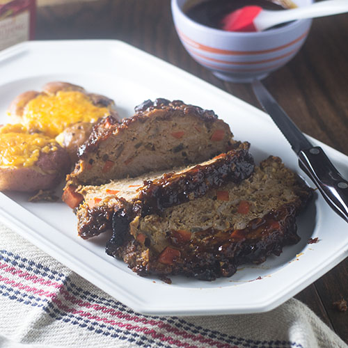 Guchujang Turkey Meatloaf from Feed Your Soul Too