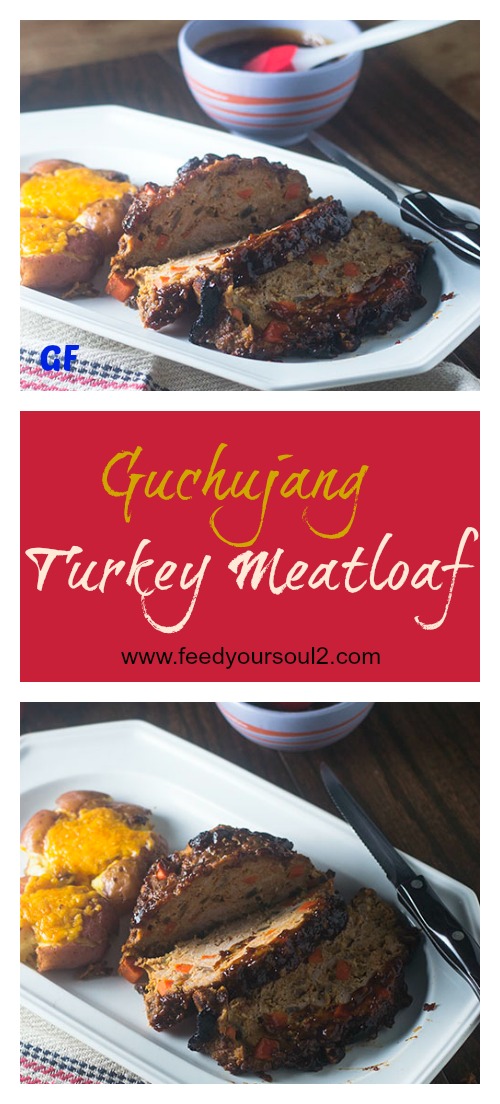 Guchujang Turkey Meatloaf #Koreanfood #turkey #comfortfood #glutenfree | feedyoursoul2.com