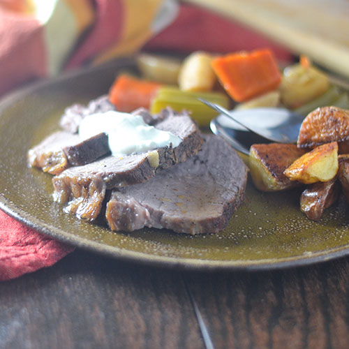 Slow Cooked Braised Inside Round Roast Feed Your Soul Too