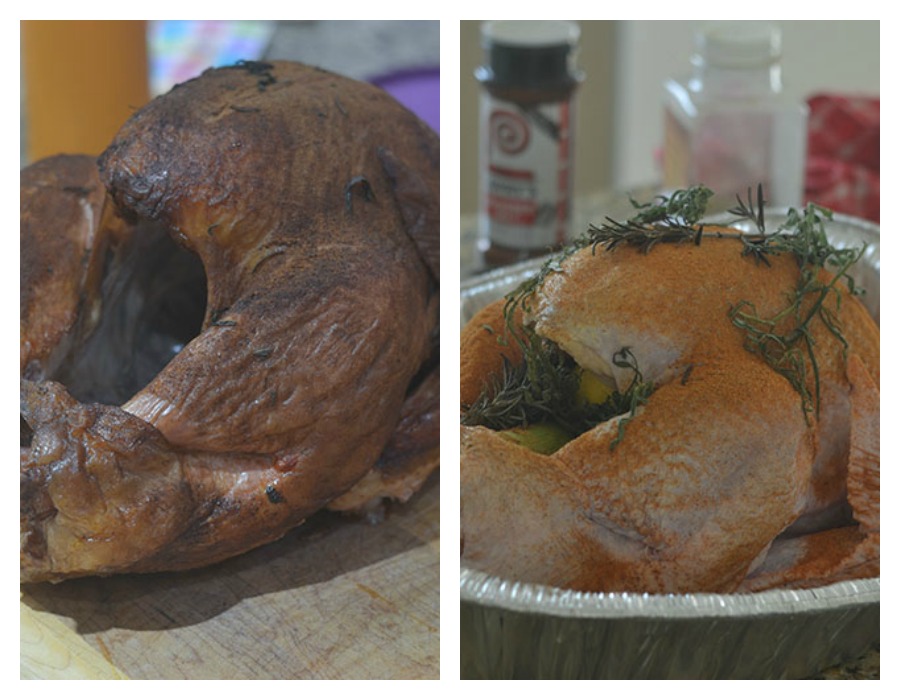 Spicing and Smoking the Turkey