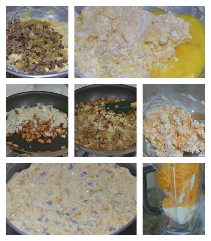 Developing of the Savory Cheesecake