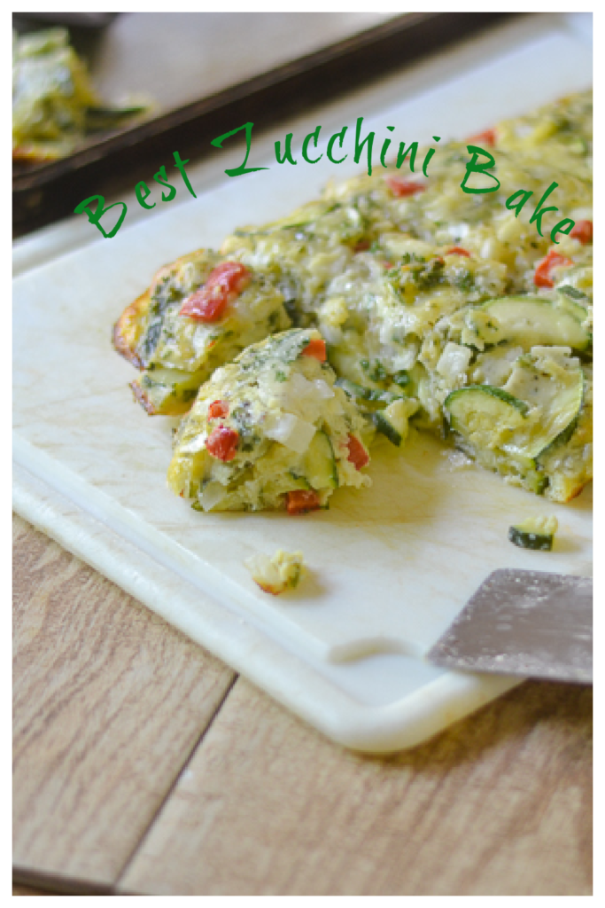 Best Zucchini Bake l #zucchini #glutenfree #appetizer | feedyoursoul2.com
