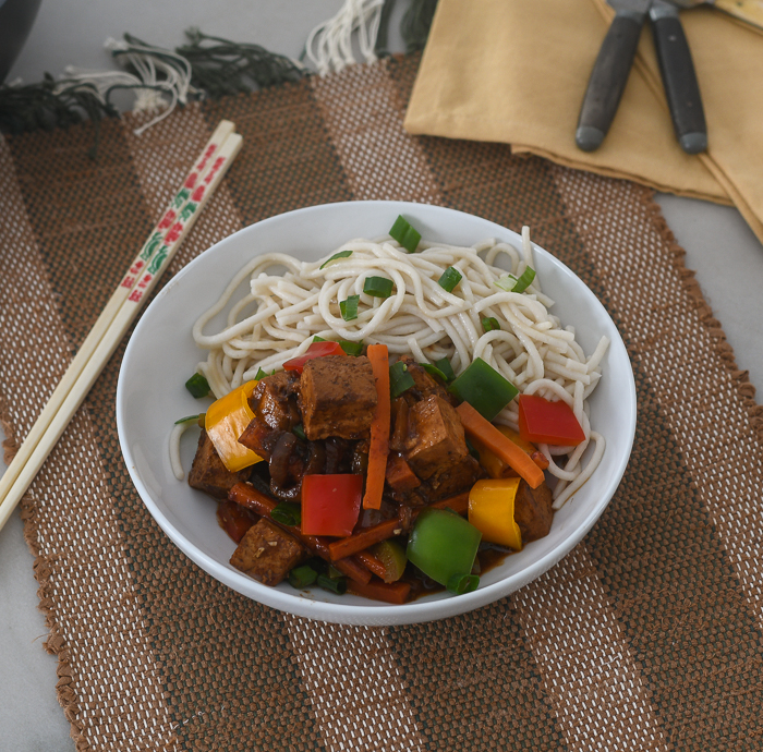 Vegan Chinese Tofu l #tofu #glutenfree  #chinesefood | feedyoursoul2.com
