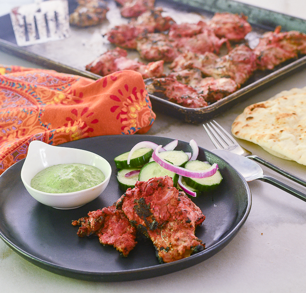 Easy Tandoori Chicken l #chickenrecipe #glutenfree #Indianrecipe #grilling | feedyoursoul2.com
