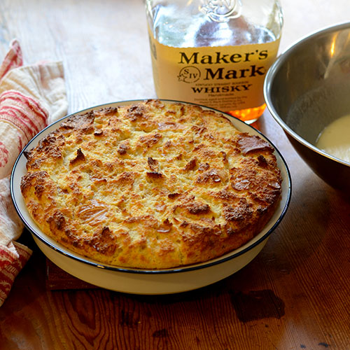 Bread Pudding with Whiskey sauce