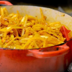 Onions and spice 500