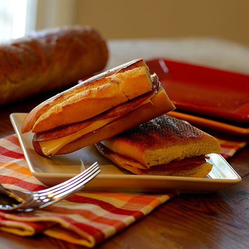 Salami & Smoked Gruyere Panini