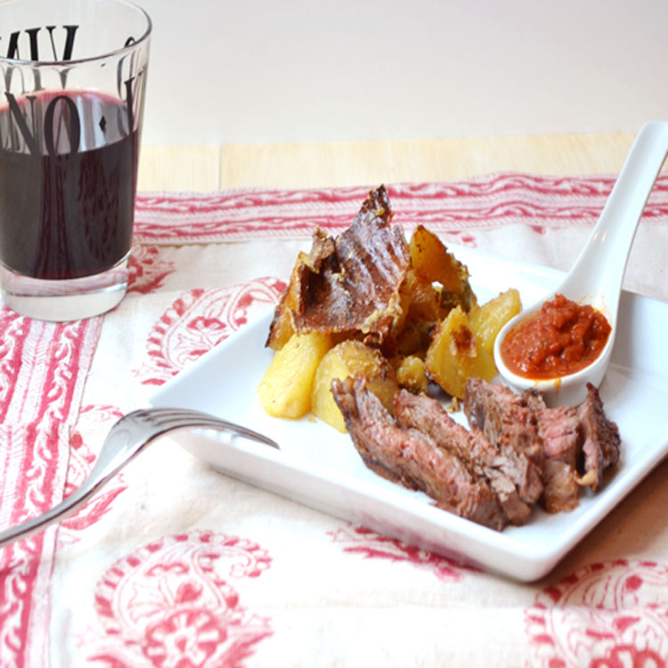 Ancho Chili Rubbed Steak