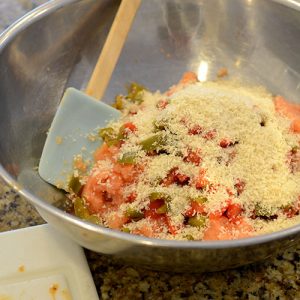 bread crumbs added 500