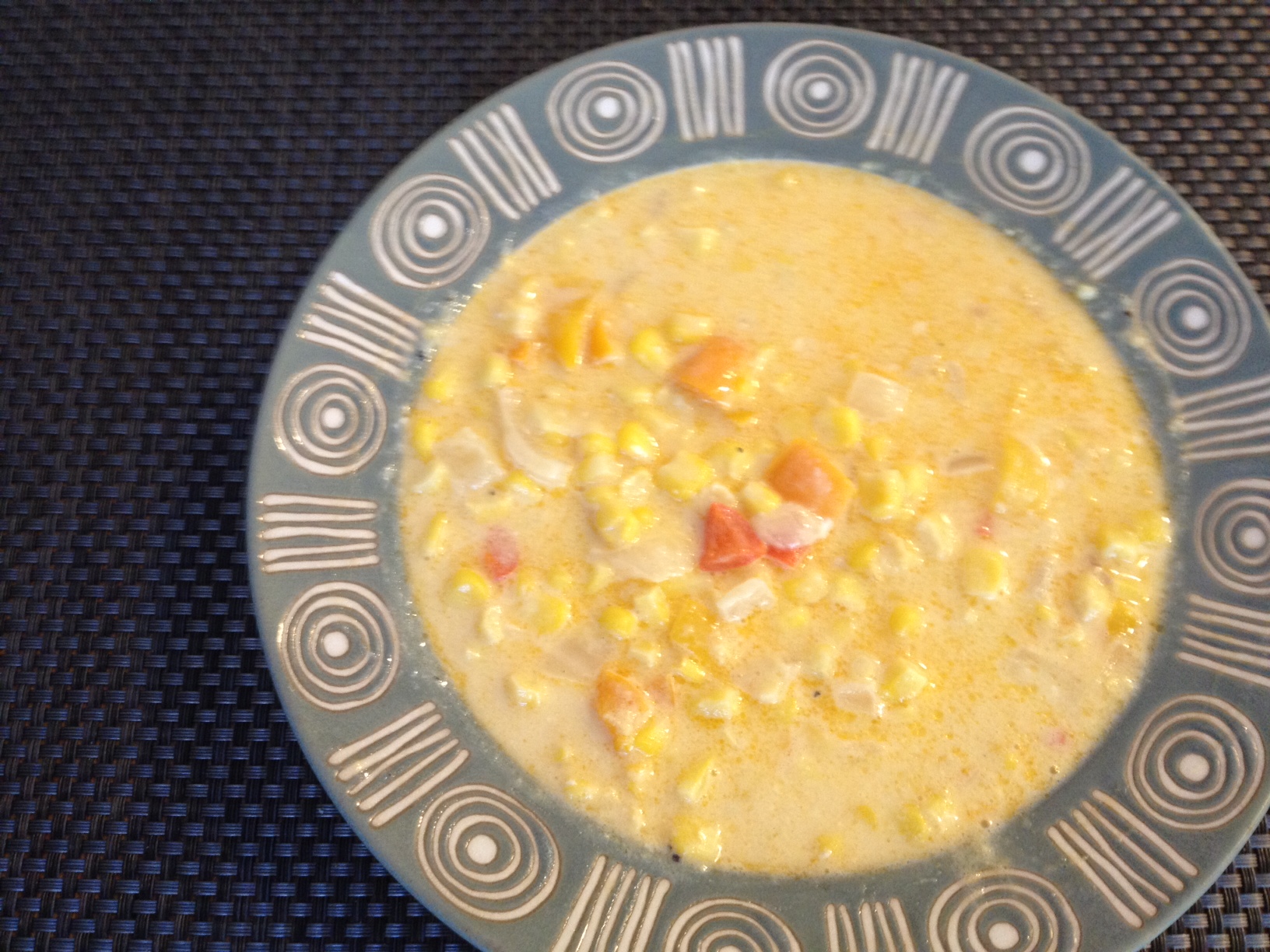 Corn & Cheese Soup