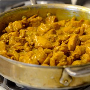 yogurt added - chix curry 500