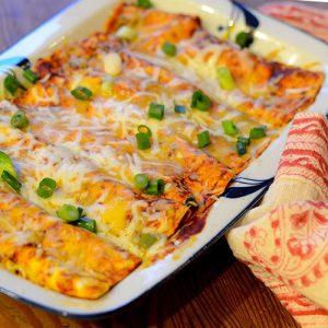 Black bean corn enchiladas 500 rot