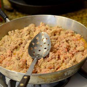 Browned meat 500