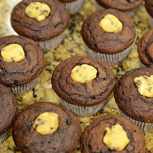 Cookie-Dough-Added Cookie dough added