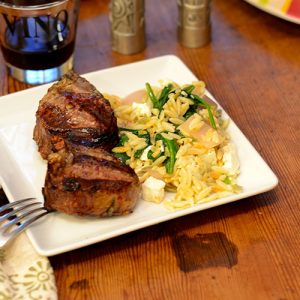 Lamb at dinner 500