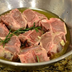 Marinating Lamb 500