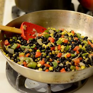 vegetables in pan 500