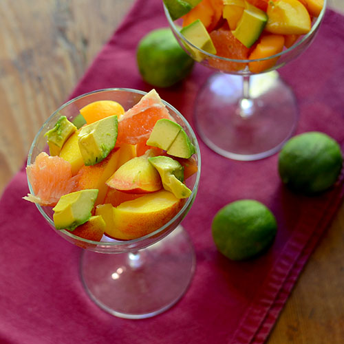 Avocado Fruit Salad for #TheSaladBar