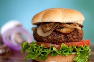 Mushroom Swiss Burger