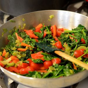 Spinach added 500