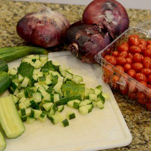 Veggie ingredients 500