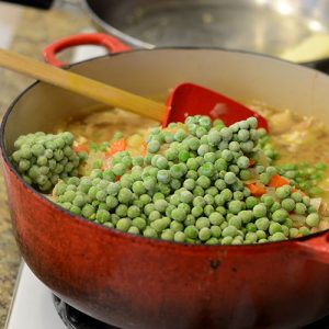 Peas added 500