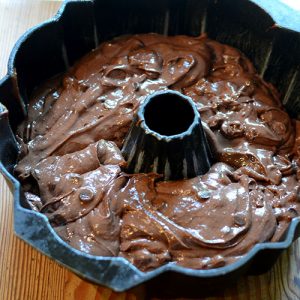 Bundt Ban Before Baking Bundt Ban Before Baking