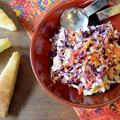 Cole Slaw with Cumin Vinaigrette
