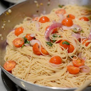 Pasta in pan 500