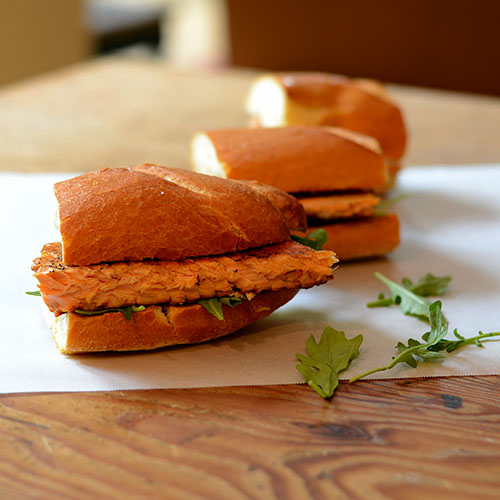 Blackened Salmon Sandwich