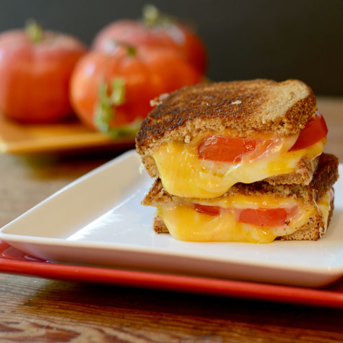Grilled Cheese & Tomato Sandwich