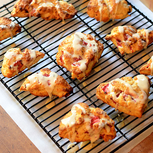 Strawberry Scones
