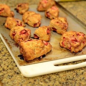 Scones out of oven 500