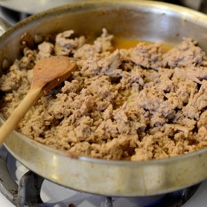 Browned meat 500